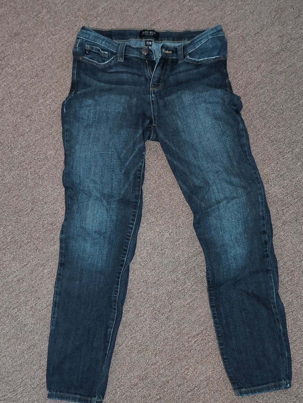 Dark Wash Straight Leg Judy Blue Jeans
